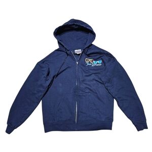 Vintage Hanes True Romance Zip Up Hoodie